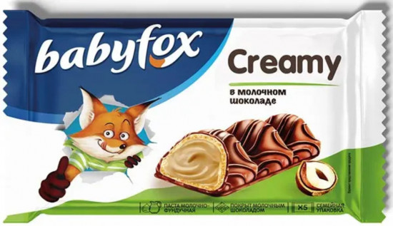 Батончик вафельный «Creamy»