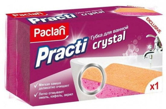 Губка для ванной «Practi Crystal»