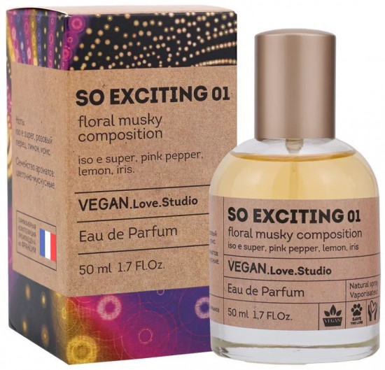 Туалетная вода «Vegan Love Studio So Exciting 01»