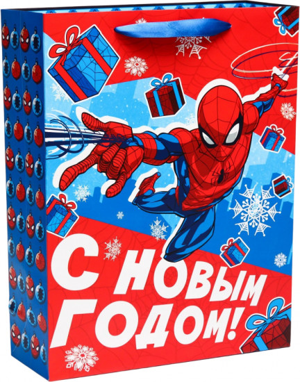 Пакет новогодний «Человек-паук»