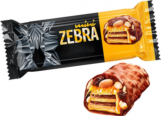 Мини-батончики «Zebra»