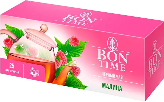 Чай черный «Малина» | Bontime