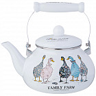 Чайник эмалированный «Family farm»
