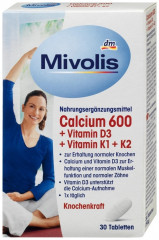 БАД «Сalcium 600 + vitamin d3 + k1 + k2»