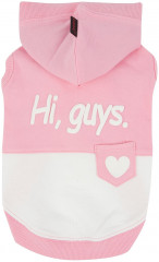 Футболка с капюшоном «Hi, guys»