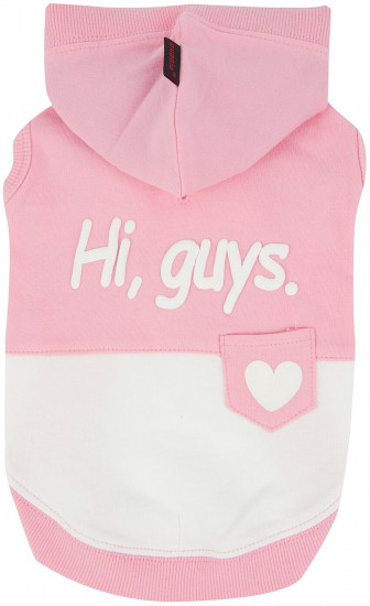Футболка с капюшоном «Hi, guys»