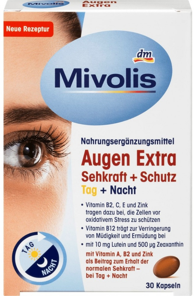 БАД «Augen Extra Sehkraft and Schutz Tag and Nacht» | Mivolis