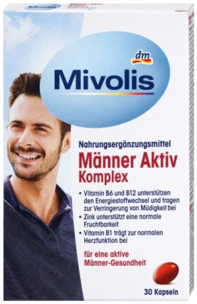 БАД «Männer Aktiv Komplex» | Mivolis