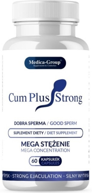 Препарат для увеличения количества спермы «Cum Plus Strong Capsules» | Medica-group