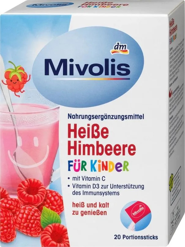 БАД со вкусом малины «Heise Himbeere» | Mivolis
