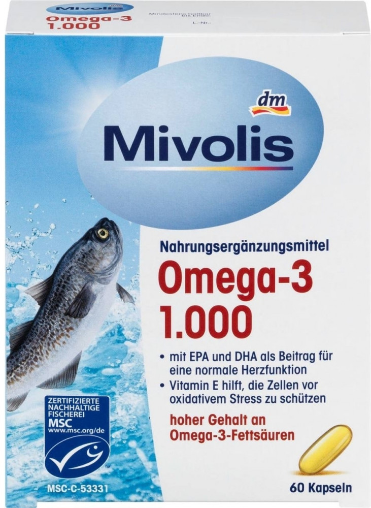 БАД «Omega-3 1000» | Mivolis