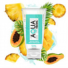 Лубрикант на водной основе с ароматом тропических фруктов «Aqua Travel Flavour»