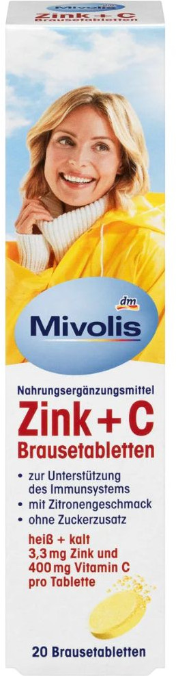 БАД «Zink + C» | Mivolis