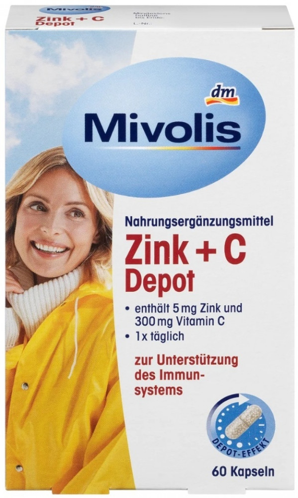 БАД «Zink + C Depot» | Mivolis