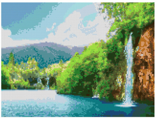 Алмазная мозаика «Водопад»