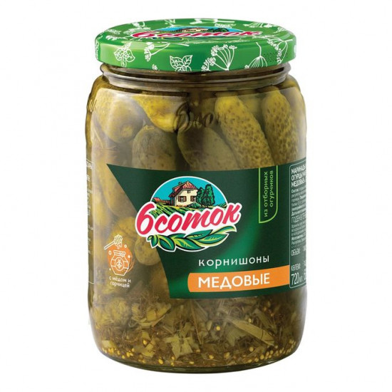 Корнишоны «Медовые»