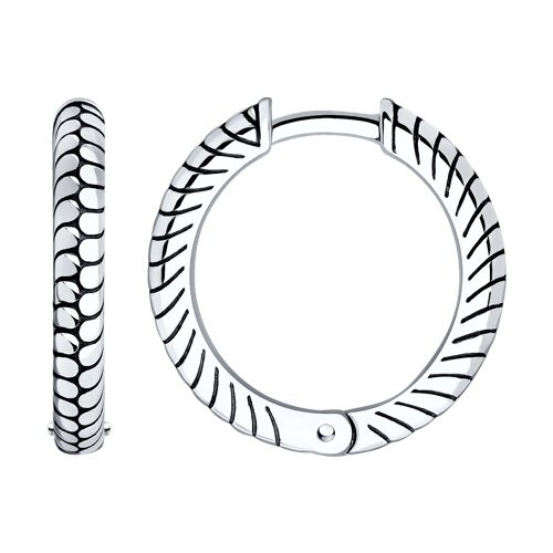 Серьги из серебра