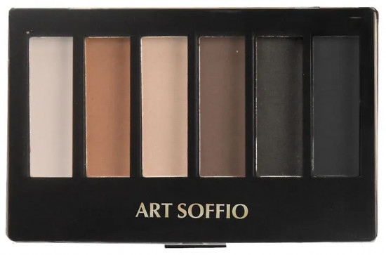 Палетка теней для век «Creates Graphics Top Professional Eyeshadow E-69», оттенок 04 Легендарный Коричневый