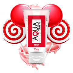 Лубрикант на водной основе с ароматом конфеты «Aqua Travel Flavour»