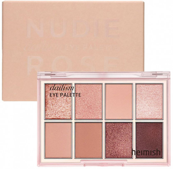 Палетка теней для век «Dailism Eye Palette», оттенок Nudie Rose