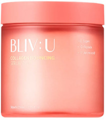 Тонер-пэды для лица с пептидами и коллагеном антивозрастные «Collagen Bouncing Serum Pad»
