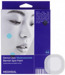 Патчи для лица от прыщей точечные противовоспалительные «Derma Clear Madecassoside Blemish Spot Patch»