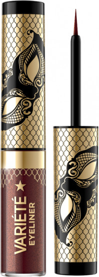 Подводка для век сиюящая с глиттером «Variete», оттенок 02 Shiny Brown