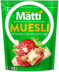 Мюсли «Клубника и белый шоколад»