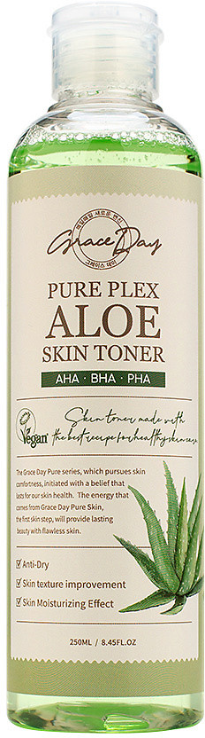 Тонер для лица успокаивающий с экстрактом алоэ «Pure Plex Aloe Skin Toner» | Pure Plex | Grace Day