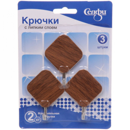 Набор крючков на липком слое