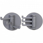 Крючок настенный многофункциональный на липкой основе «Идеядома»