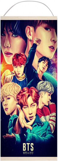 Картина по номерам «BTS»