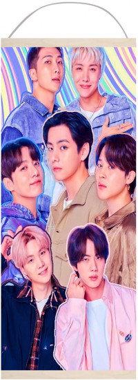 Картина по номерам «BTS»