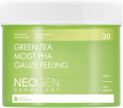 Пилинг-пэды с зеленым чаем «Green Tea Moist PHA Gauze Peeling»