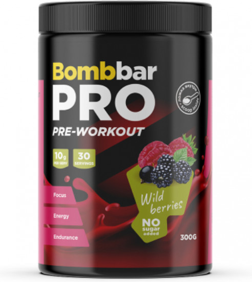 Комплекс предтренировочный со вкусом лесных ягод «Pre-Workout»