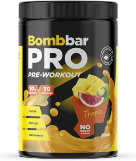 Комплекс предтренировочный со вкусом тропических фруктов «Pre-Workout»