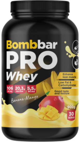 Протеин сывороточный со вкусом банана и манго «Pro Whey»