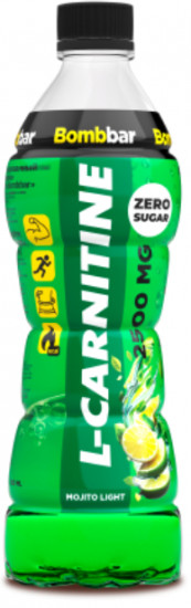 Напиток энергетический со вкусом мохито, лимон «L-carnitine»