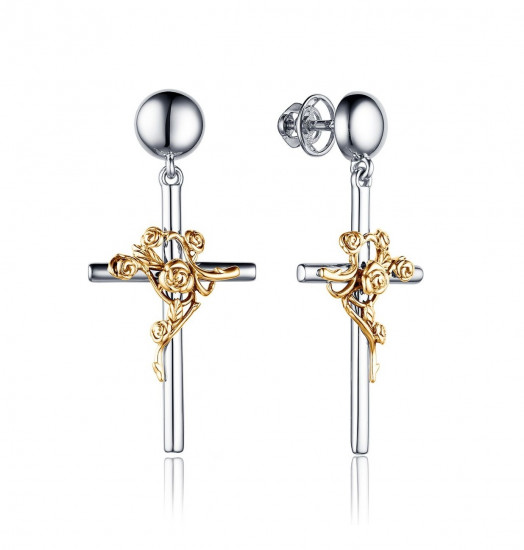 Серьги из серебра