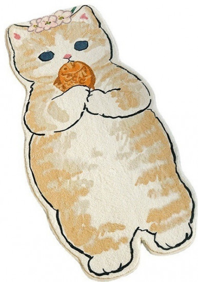Коврик декоративный «Кошка с клубком»