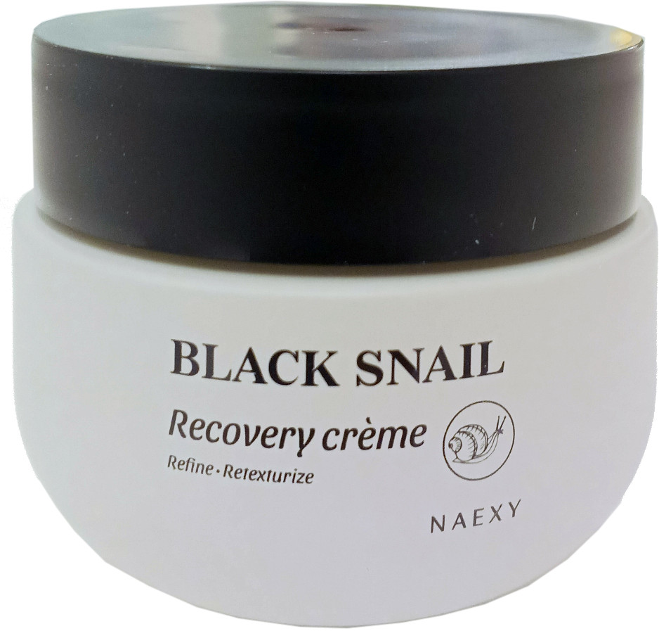 Крем для лица с муцином черной улитки «Black Snail Recovery Creme» | NAEXY