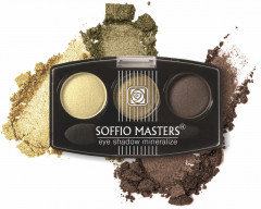 Палетка теней для век «Rich Velvety Finish», оттенок N9 Медовый глазурь