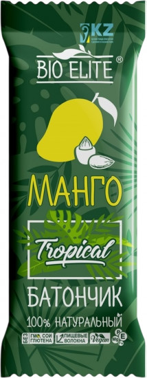 Батончик фруктово-ореховый «Манго»