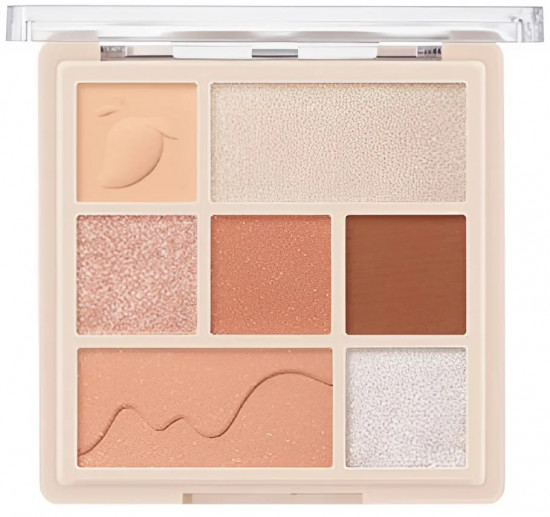Тени для век «Cake Eyeshadows», оттенок 03 Creamy mango