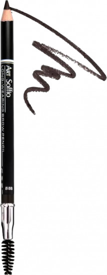 Карандаш для бровей с щеточкой «Long Wearing Eyebrow Pencil Make-Up 818-А-02»