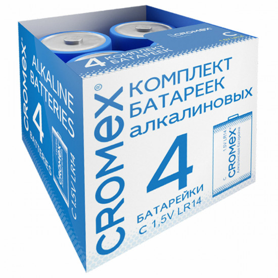 Набор батареек алкалиновых С