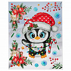 Наклейки для окон многоразовые двусторонние «Пингвин»