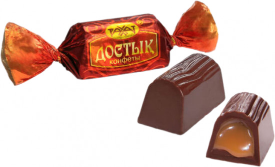 Конфеты с молочно-сливочной начинкой «Достық»
