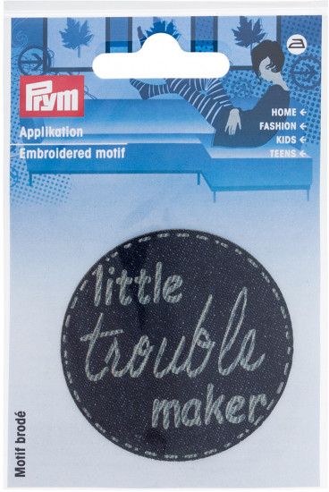 Термоаппликация «Trouble»