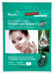 Патчи для век «EGF&Gold Snail Wrinkle Care Eyepatch»